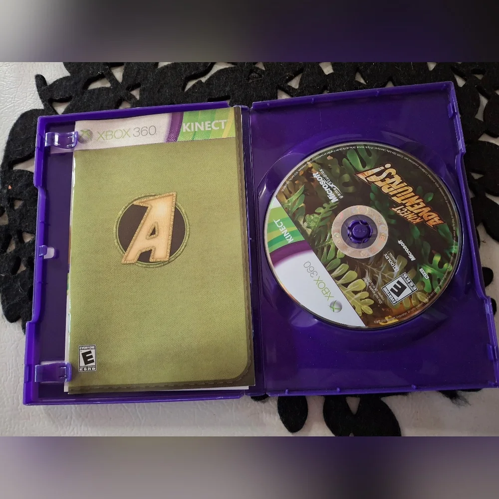 Microsoft Xbox 360 Kinect Adventures & Rapala Games